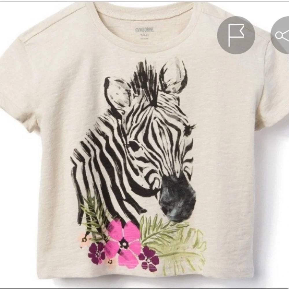 GYMBOREE COTTON YOUTH 7/8 TEE NEW